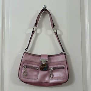 Guess pink shoulder bag